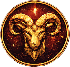Aries zodiac symbol